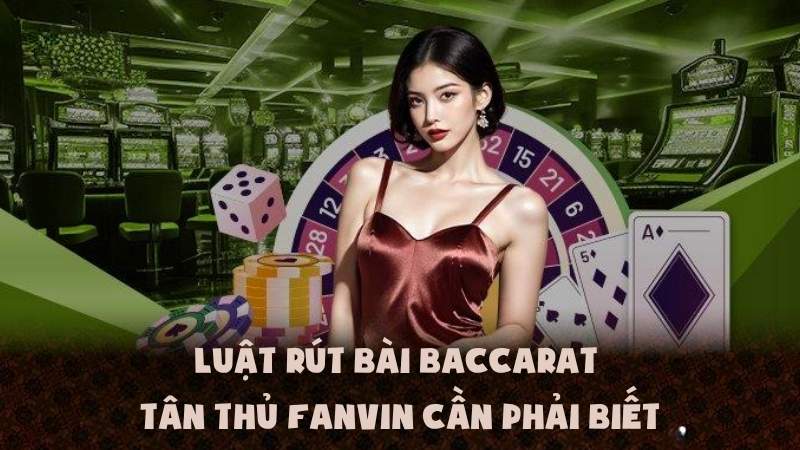 Luật Rút Bài Baccarat | Tân Thủ Fanvin Cần Phải Biết